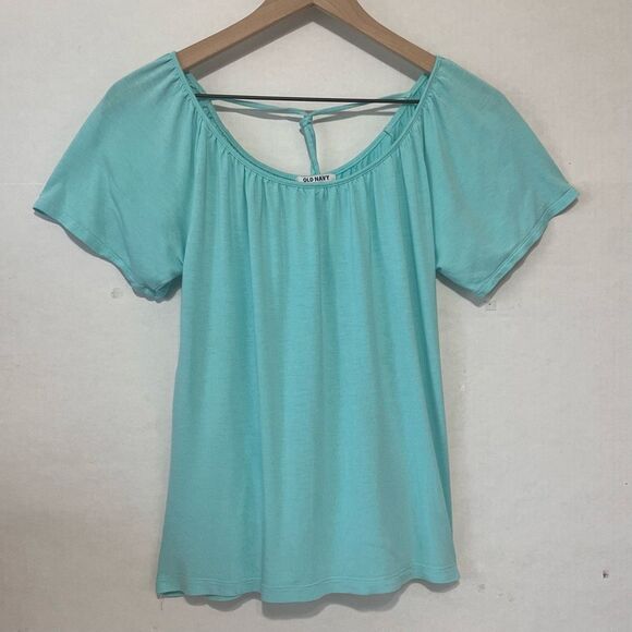 Old Navy Light Blue Top   Sz S - Picture 1 of 3